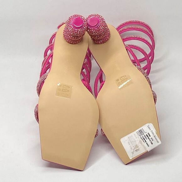 Cult Gaia Lislie Crystal Wrap Sandals size 39 - Picture 13 of 14